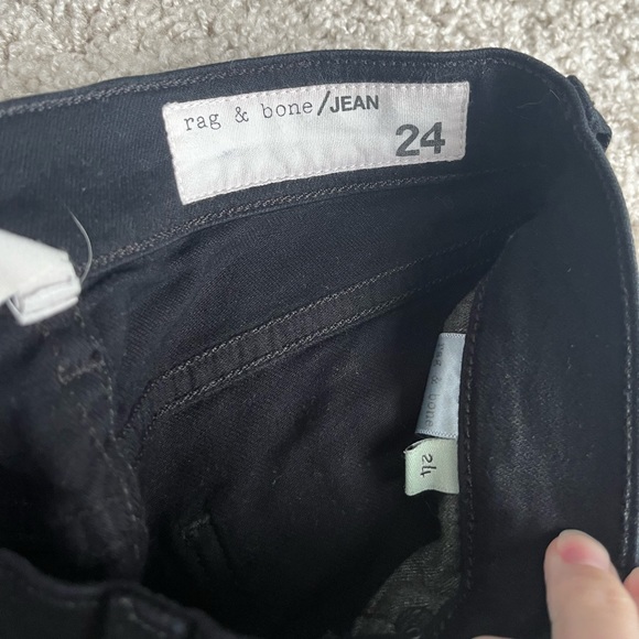 RAG & BONE - Black Jeans - Capri - Picture 3 of 3